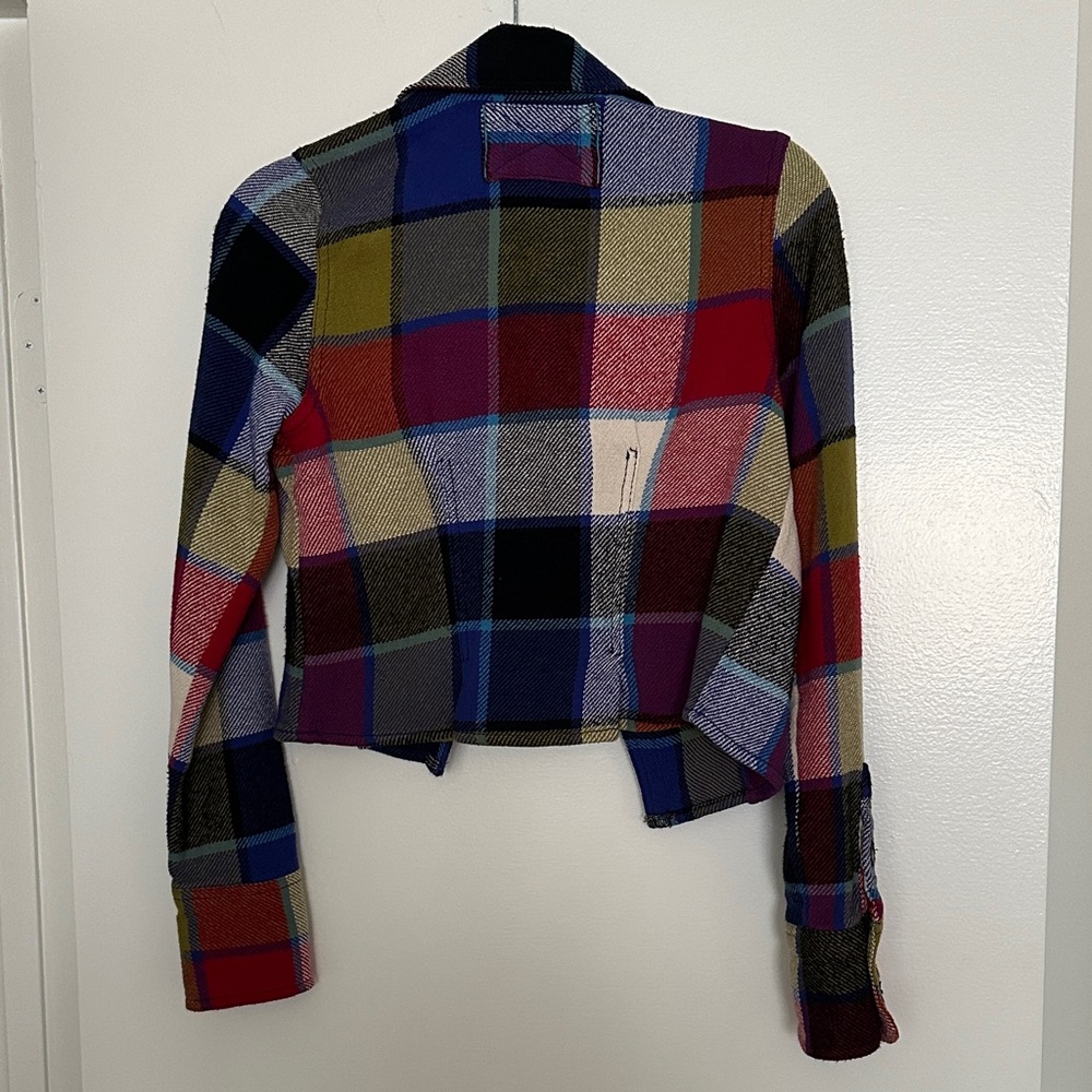 Free People We The Free Winnie Plaid Shirt in County Combo - Picture 7 of 8
